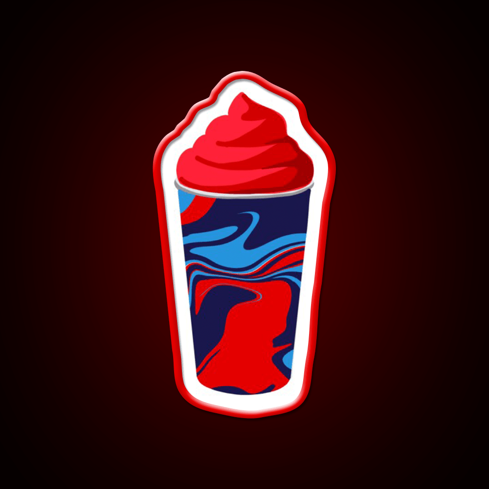 Slushie Snack Food Led Neon Sign Rgb Color - Shineneon