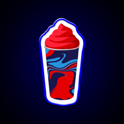 Slushie Snack Food Led Neon Sign Rgb Color - Shineneon