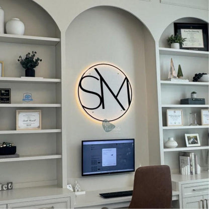 Sm Acrylic Business Logo Sign - Shineneon