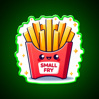 Small Fry Snack Food Led Neon Sign Rgb Color - Shineneon