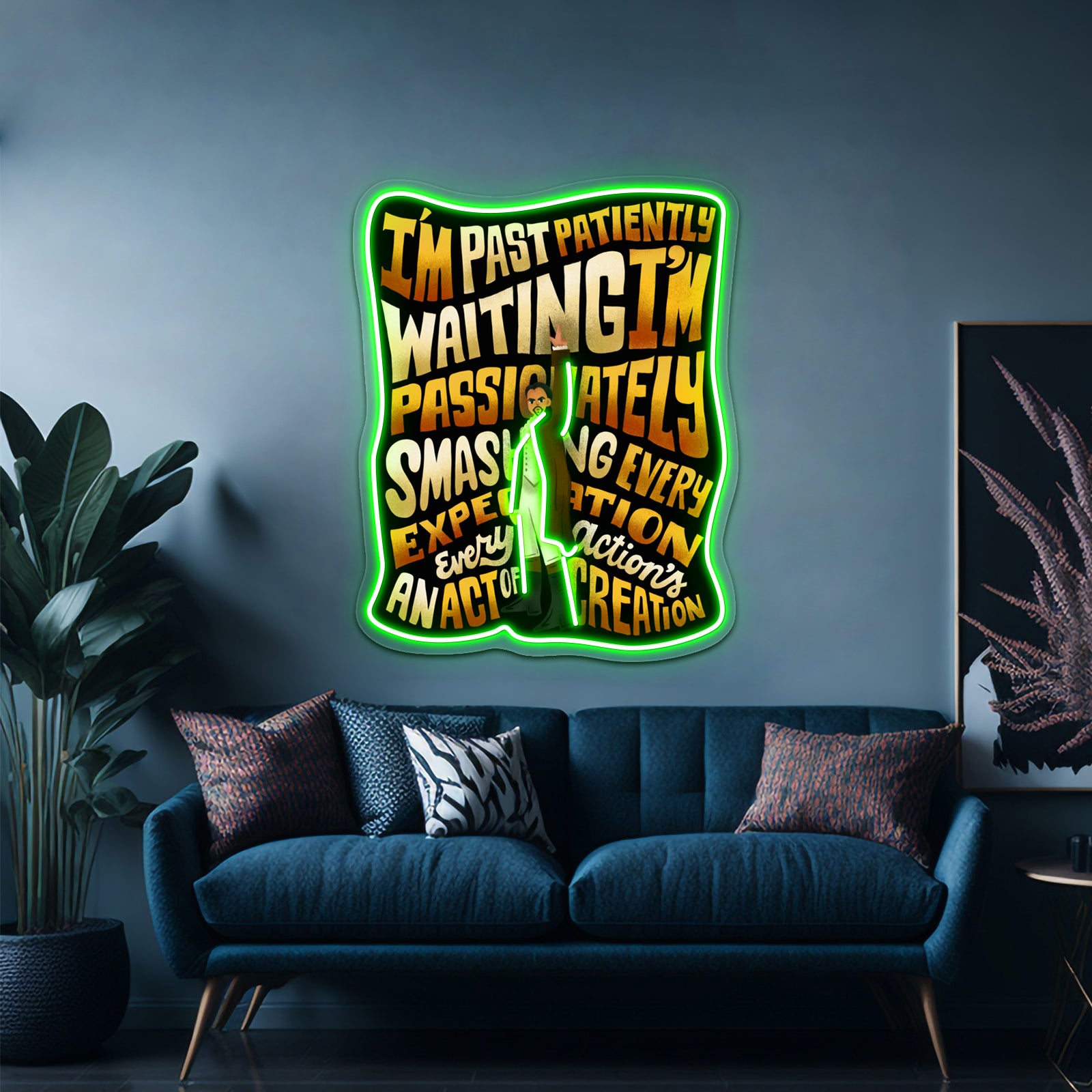 Smashing Every Expectation Artwork Custom Led Signs | Shineneon