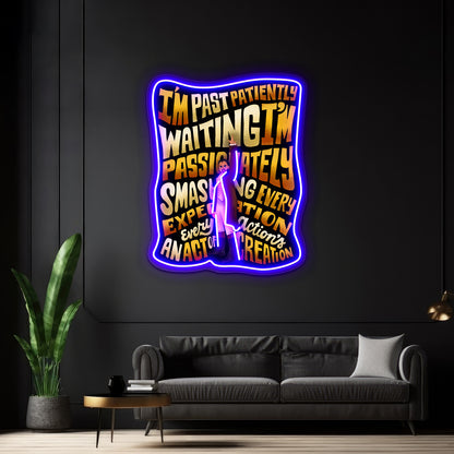 Smashing Every Expectation Artwork Custom Led Signs