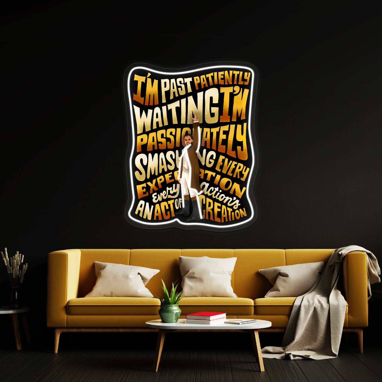 Smashing Every Expectation Artwork Custom Led Signs | Shineneon