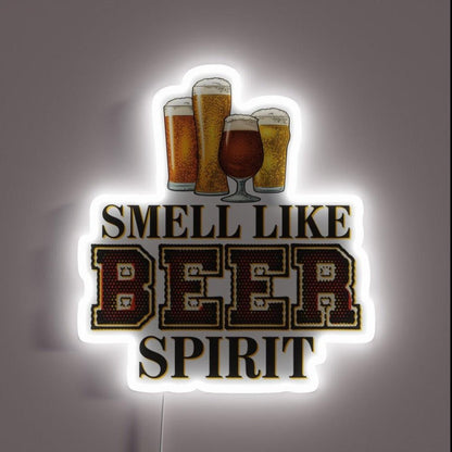Smell Like Beer Spirit Rgb Led Neon Sign - Shineneon