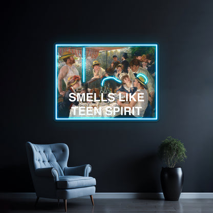 Smells Like Teen Spirt Boat Parties Wall Artwork Neon Signs