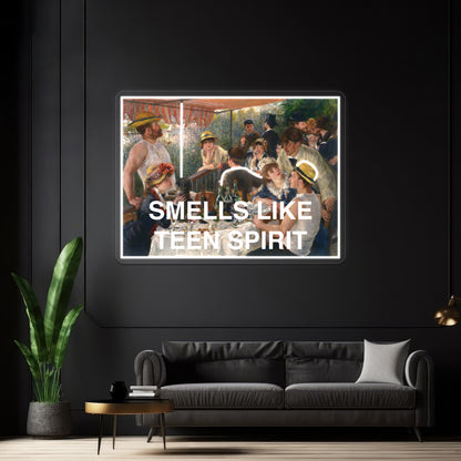 Smells Like Teen Spirt Boat Parties Wall Artwork Neon Signs