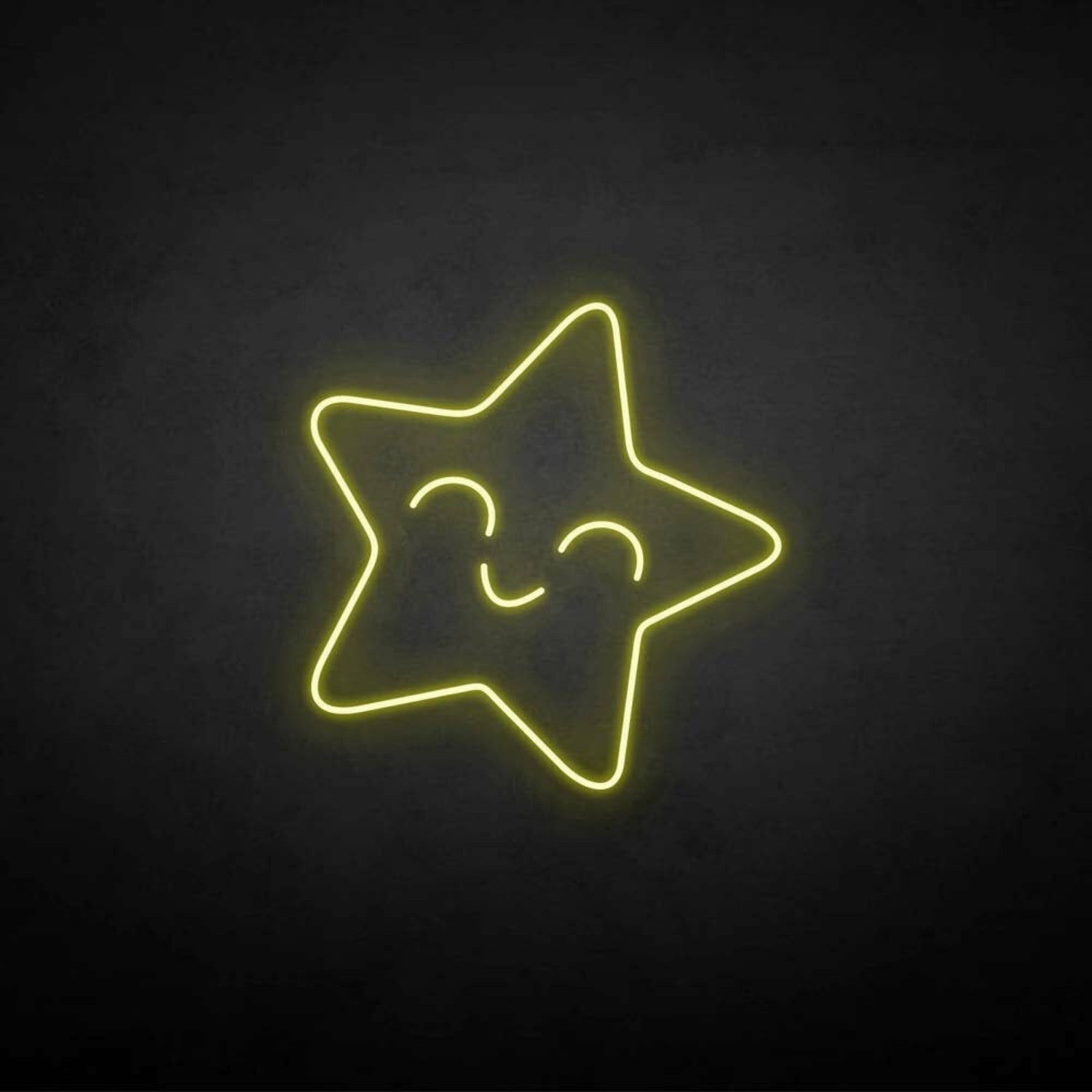 Smile A Star Led Neon Sign - Shineneon