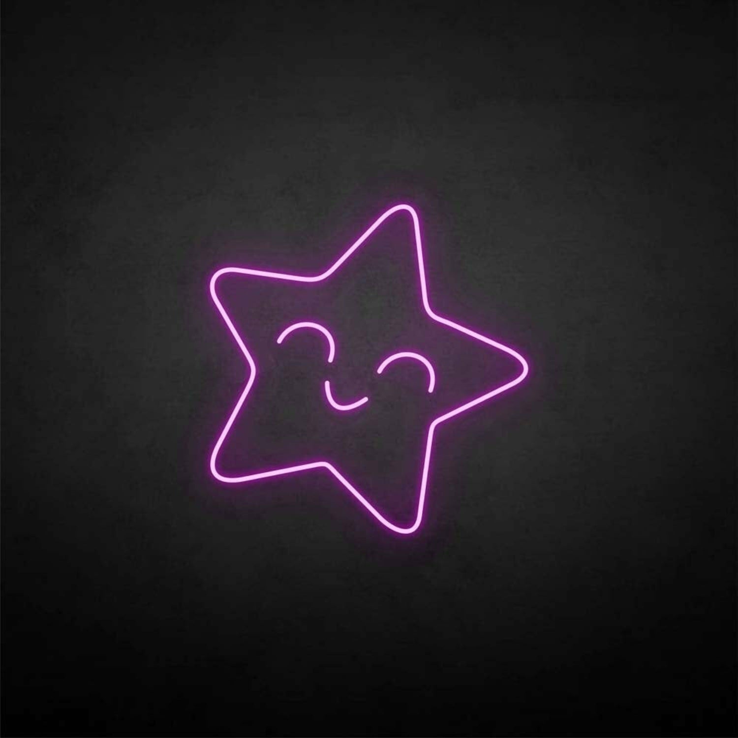 Smile A Star Led Neon Sign - Shineneon