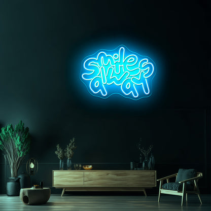 Smile Always Artistic Neon Signs Wall Art Led Signs