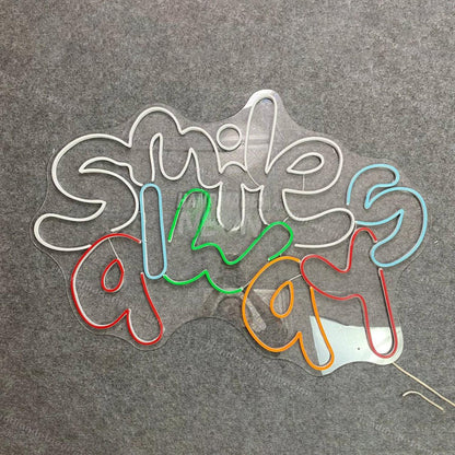 Smile Always Led Neon Sign Led Decor | Shineneon