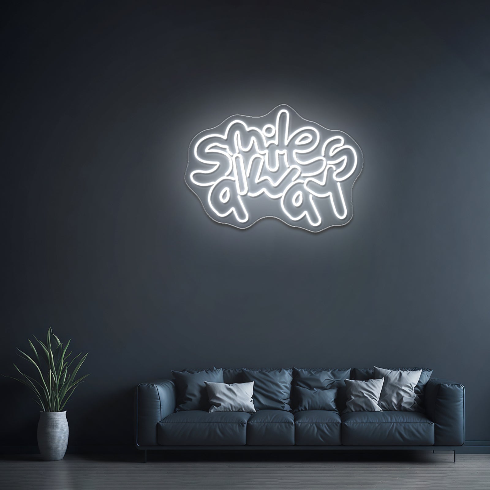 Smile Emoji Skull Led Neon Sign Light Custom Led Signs - Shineneon
