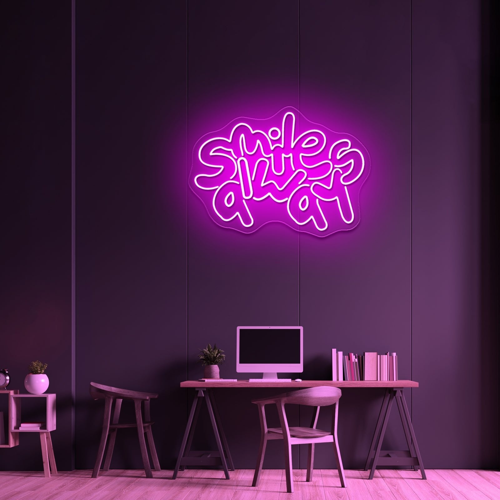Smile Emoji Skull Led Neon Sign Light Custom Led Signs - Shineneon