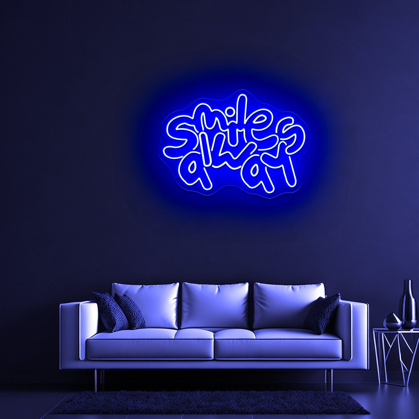 Smile Emoji Skull Led Neon Sign Light Custom Led Signs - Shineneon