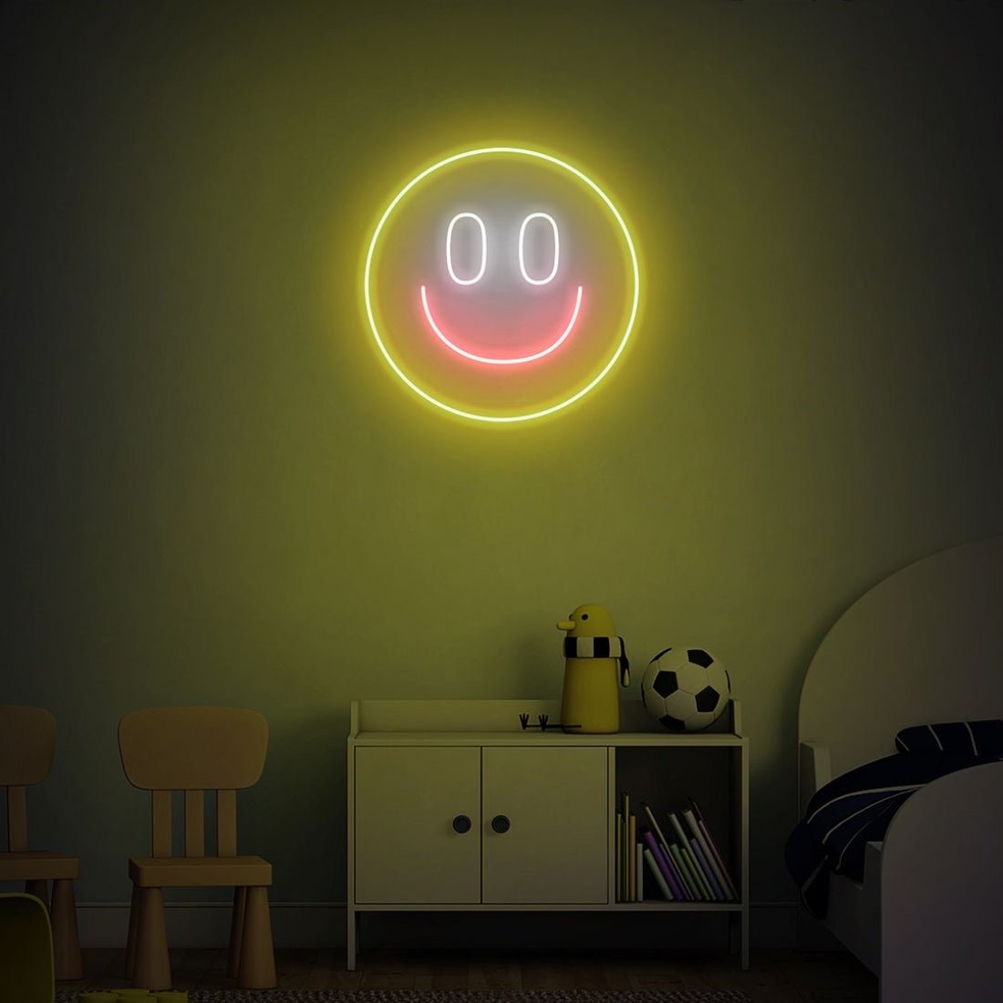 Smile Face Emoji Led Sign Business Neon Sign - Shineneon