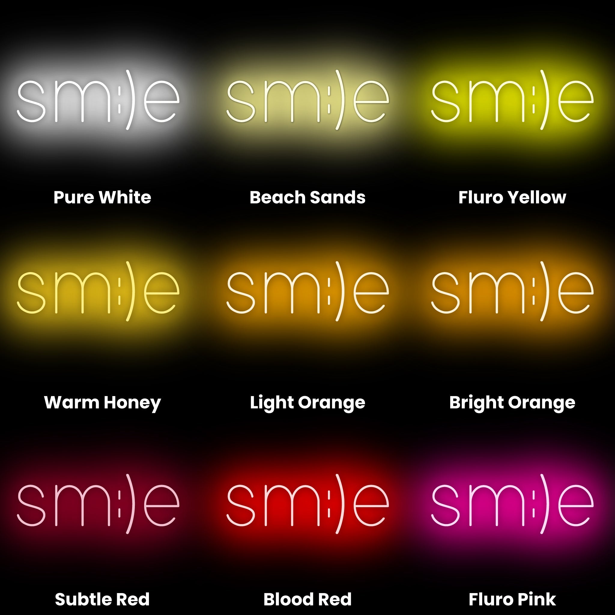 Smile Led Neon Sign | Shineneon