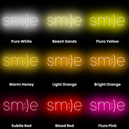 Smile Led Neon Sign | Shineneon