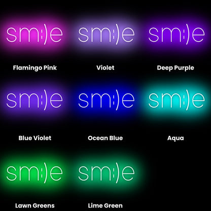 Smile Led Neon Sign | Shineneon