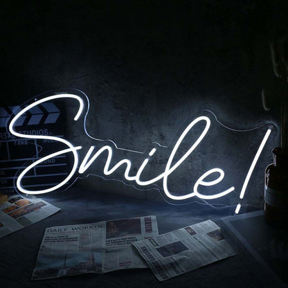 Smile Led Neon Sign For Wall Decor - Shineneon