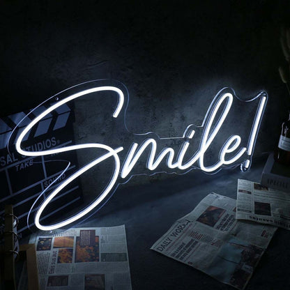 Smile Led Neon Sign For Wall Decor - Shineneon