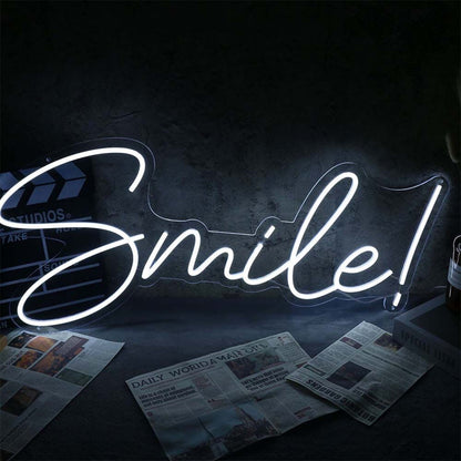 Smile Led Neon Sign For Wall Decor - Shineneon