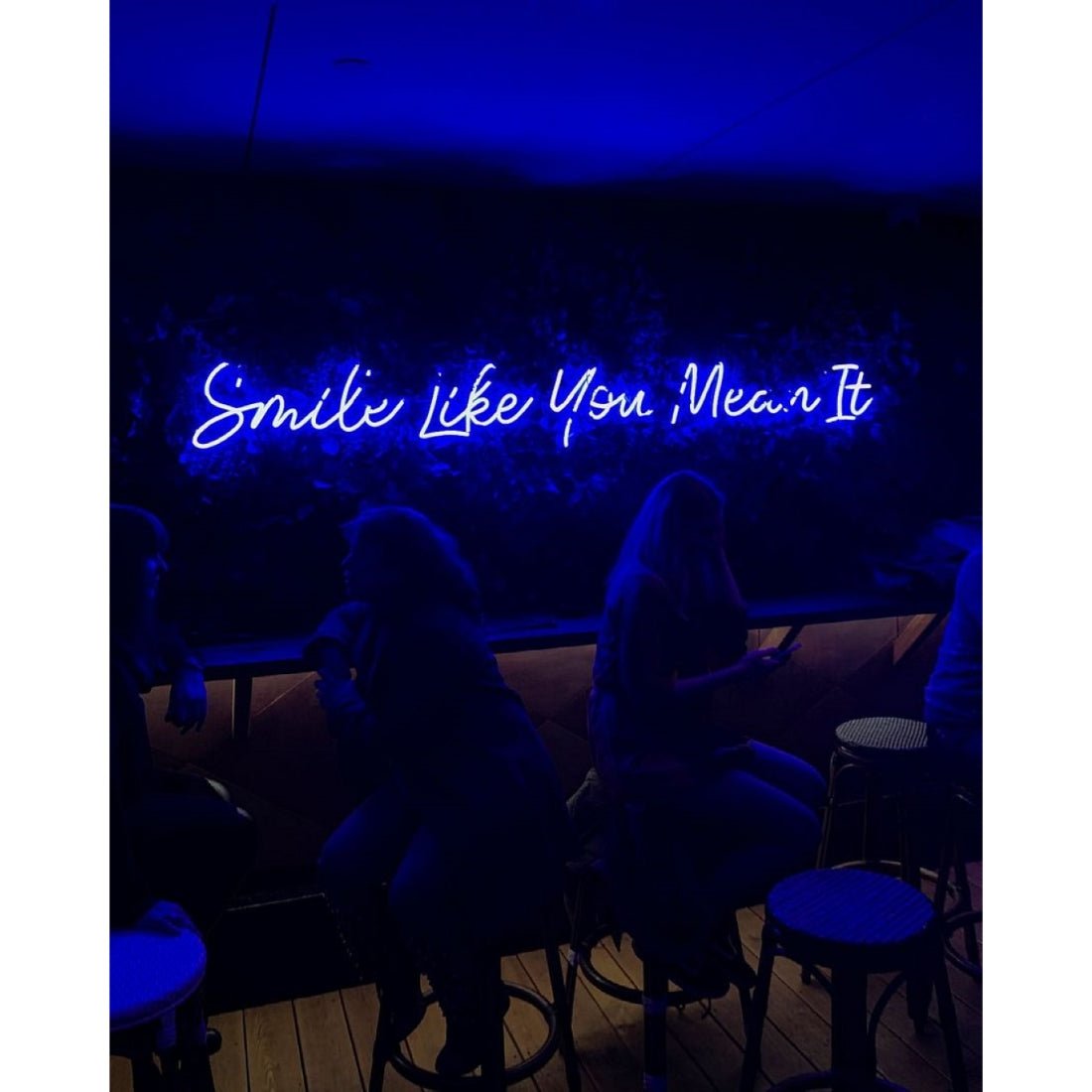 Smile Like You Mean It Led Sign Business Neon Sign - Shineneon