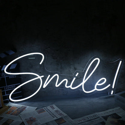 Smile Neon Custom Sign - Shineneon