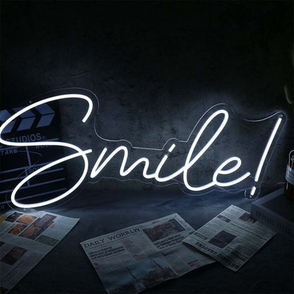 Smile Neon Custom Sign - Shineneon