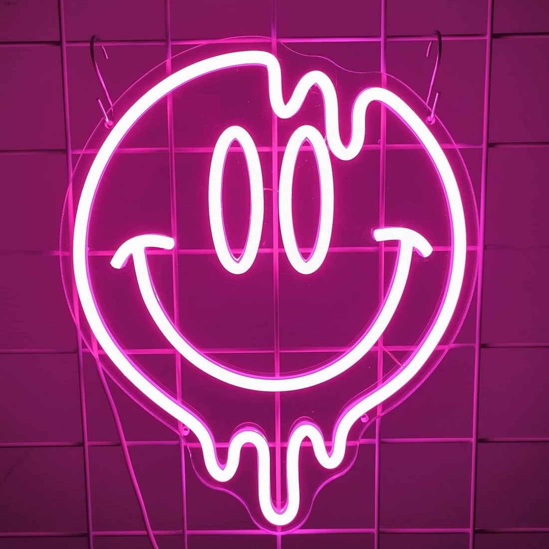 Smiley Face Led Sign Business Neon Signs