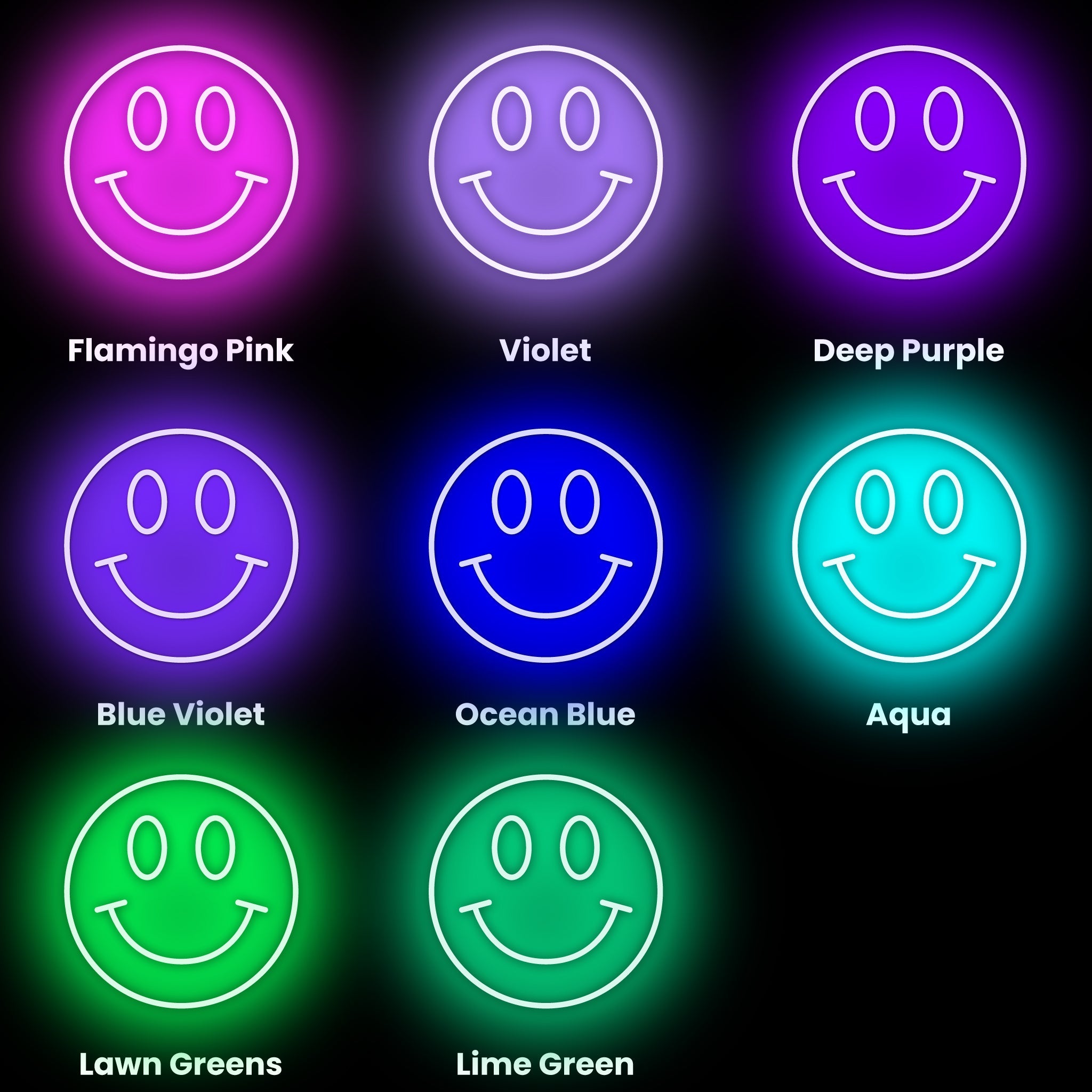 Smiley Led Neon Sign | Shineneon