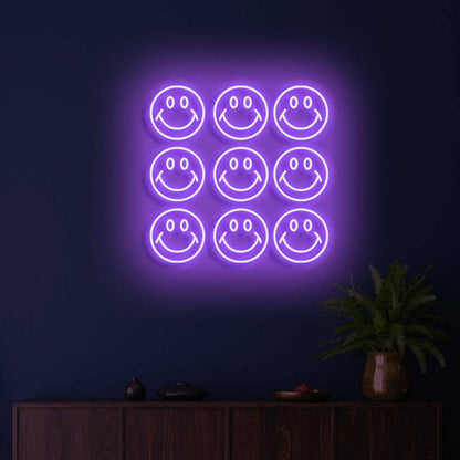 Smiley Wall Neon Joy And Positivity In Every Bulb - Shineneon