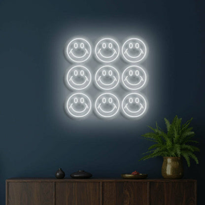 Smiley Wall Neon Joy And Positivity In Every Bulb - Shineneon