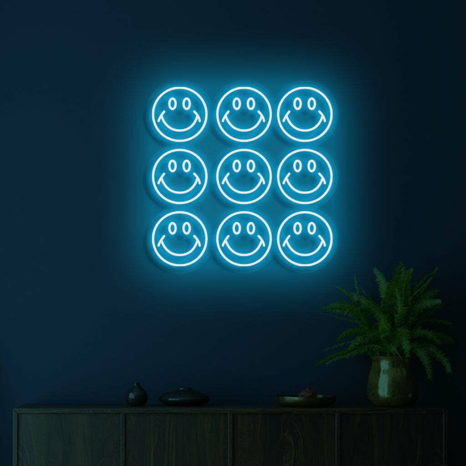 Smiley Wall Neon Joy And Positivity In Every Bulb - Shineneon