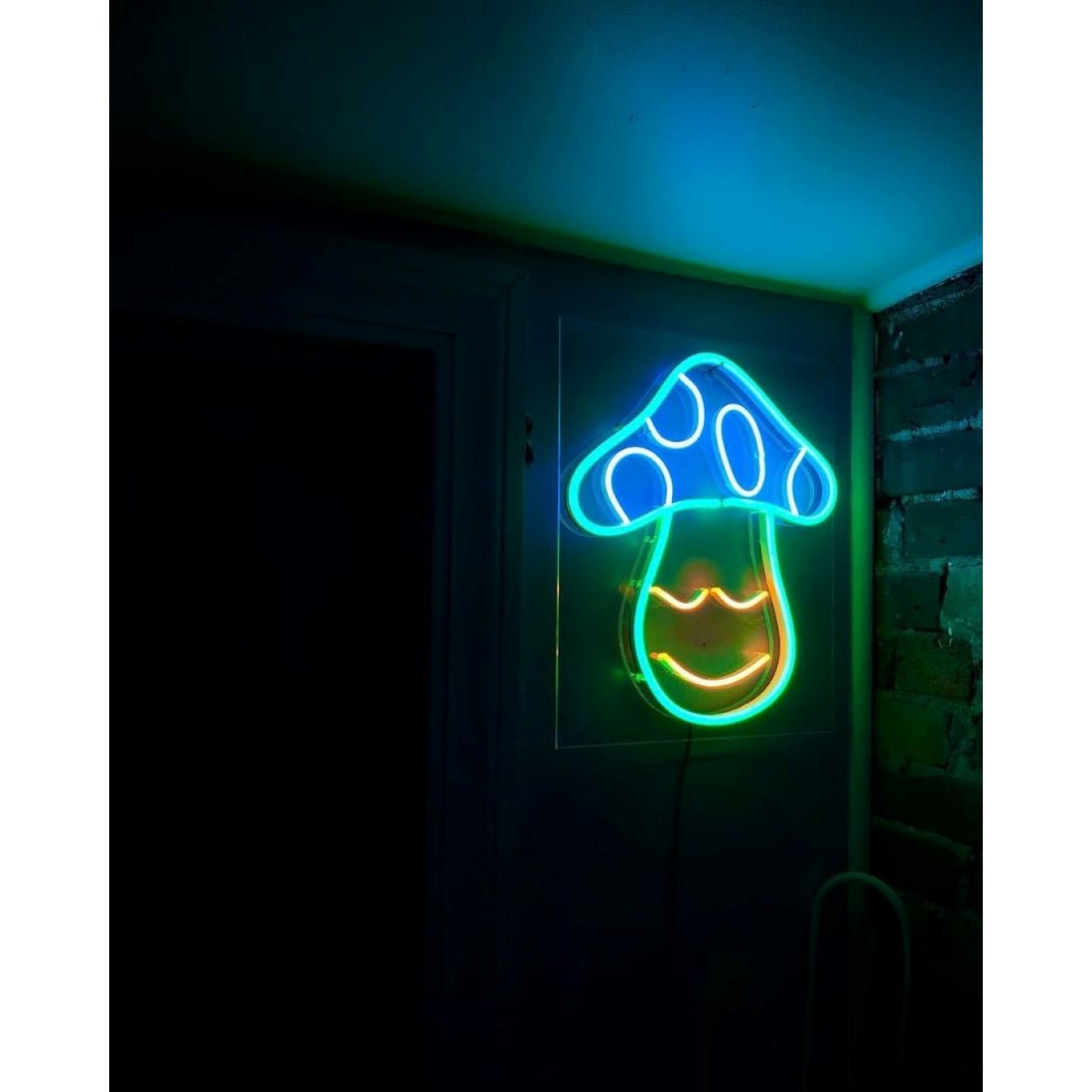 Smiling Mushroom Led Sign Business Neon Sign - Shineneon