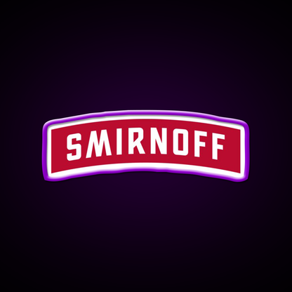 Smirnoff Vodka Cocktail Bar Decor Led Neon Sign Rgb Color - LED neon sign view 9