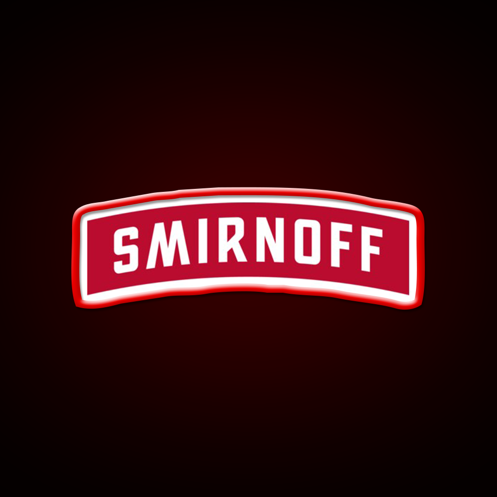Smirnoff Vodka Cocktail Bar Decor Led Neon Sign Rgb Color - LED neon sign view 10