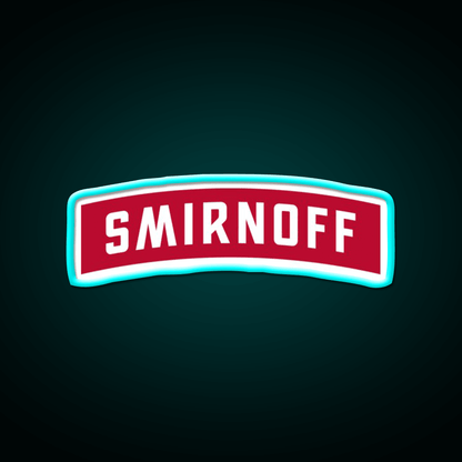 Smirnoff Vodka Cocktail Bar Decor Led Neon Sign Rgb Color - Shineneon