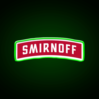 Smirnoff Vodka Cocktail Bar Decor Led Neon Sign Rgb Color - Shineneon