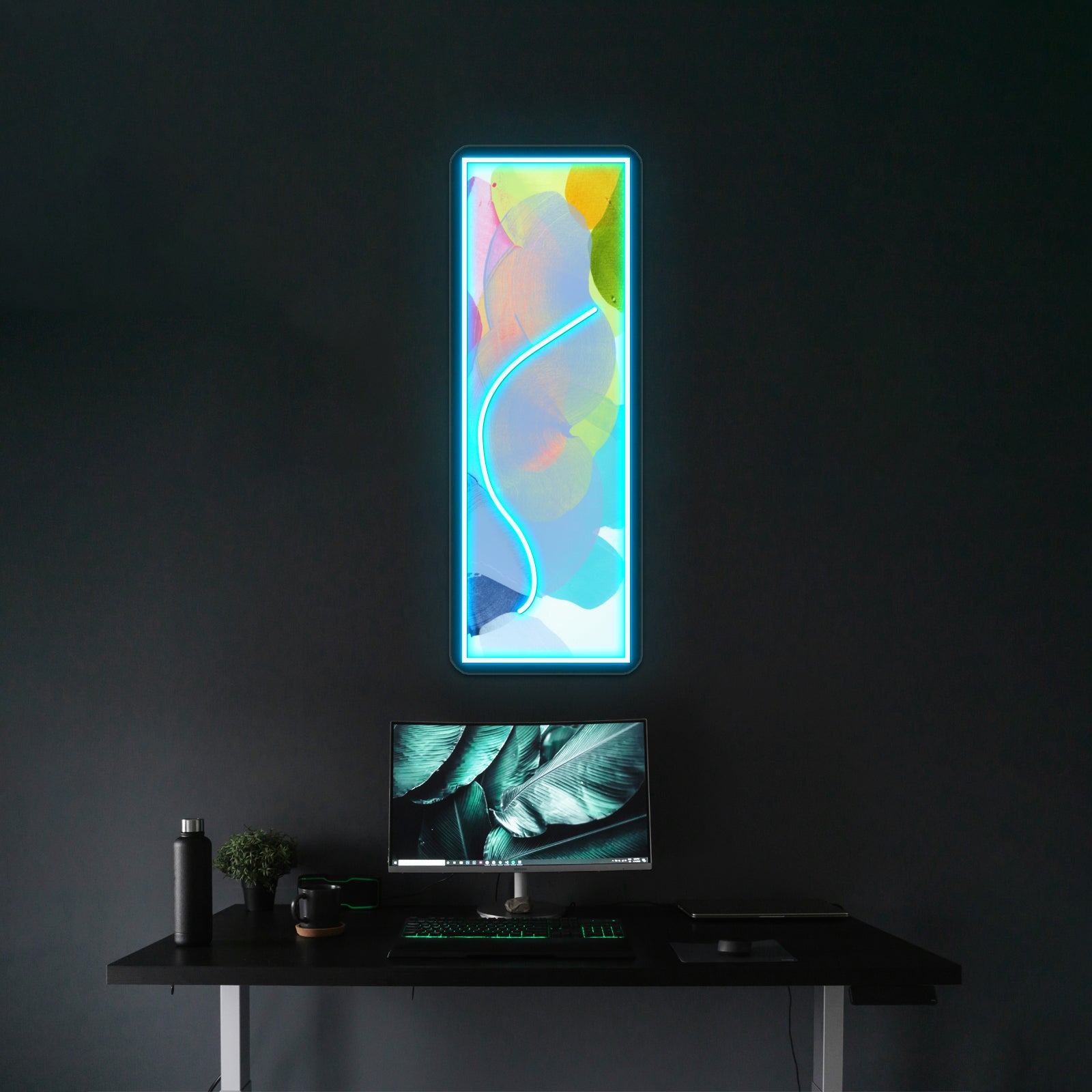 Smoke Rises Wall Artwork Neon Signs | Shineneon