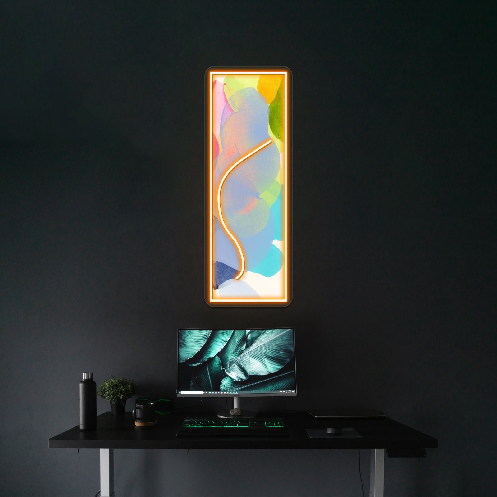 Smoke Rises Wall Artwork Neon Signs | Shineneon