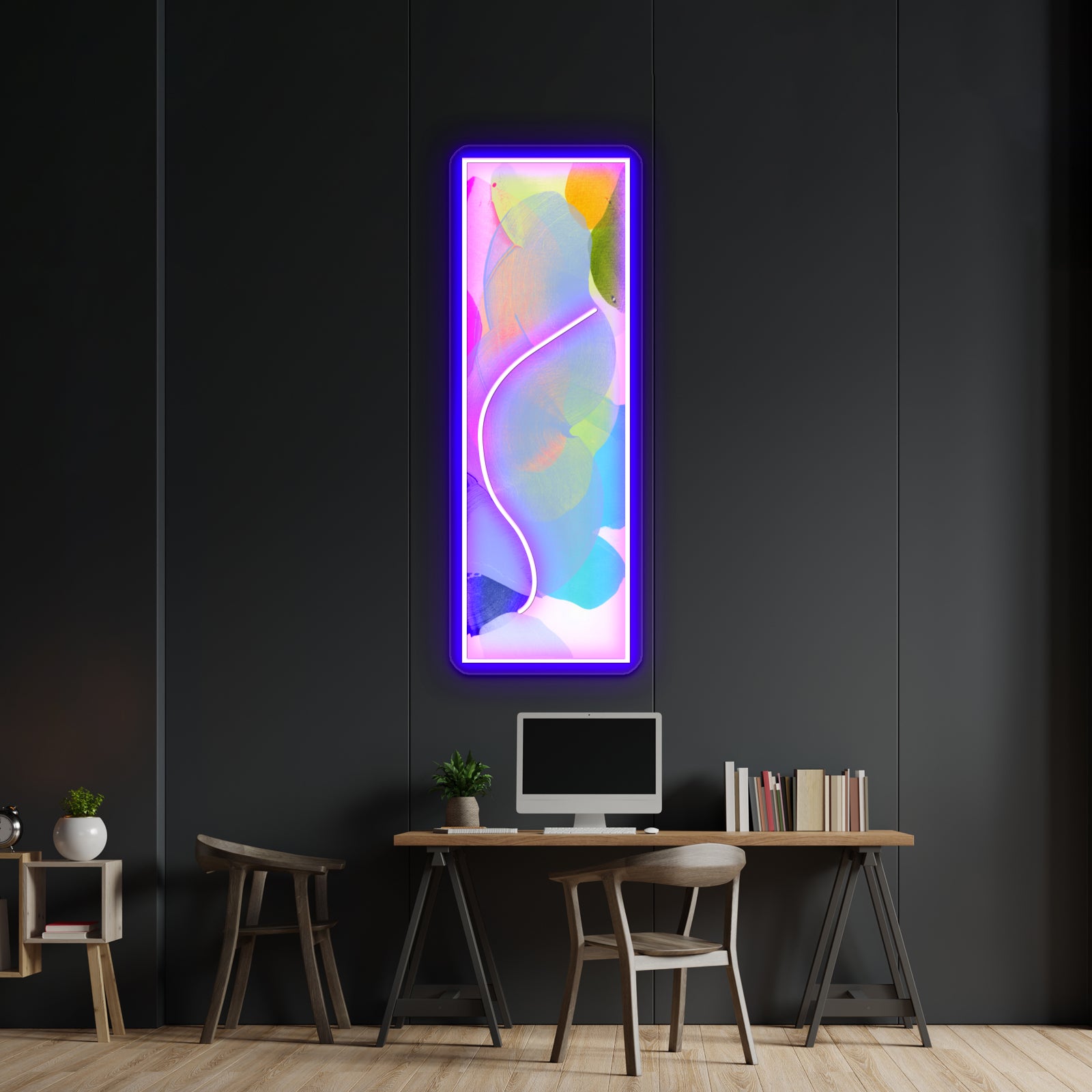 Smoke Rises Wall Artwork Neon Signs | Shineneon