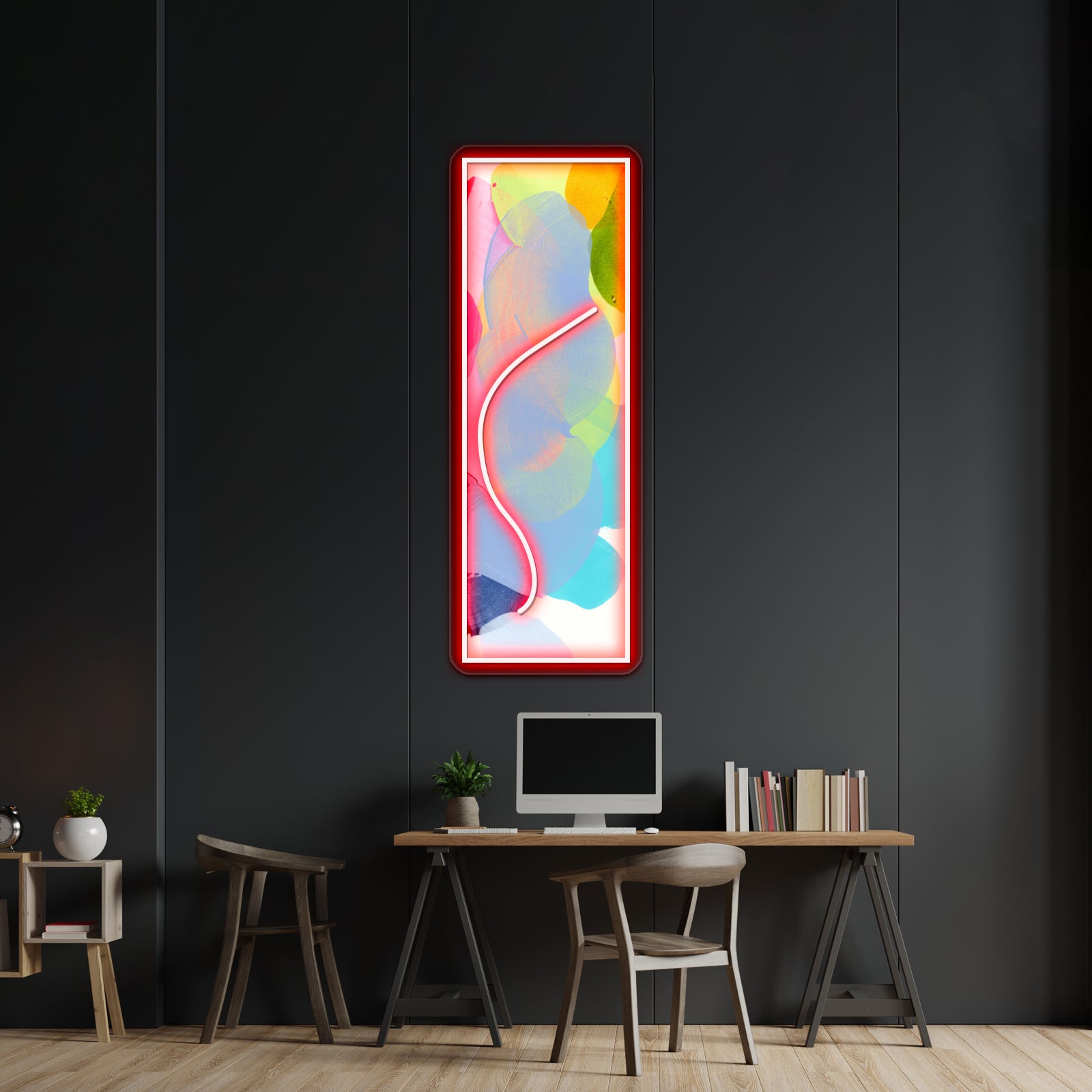 Smoke Rises Wall Artwork Neon Signs | Shineneon