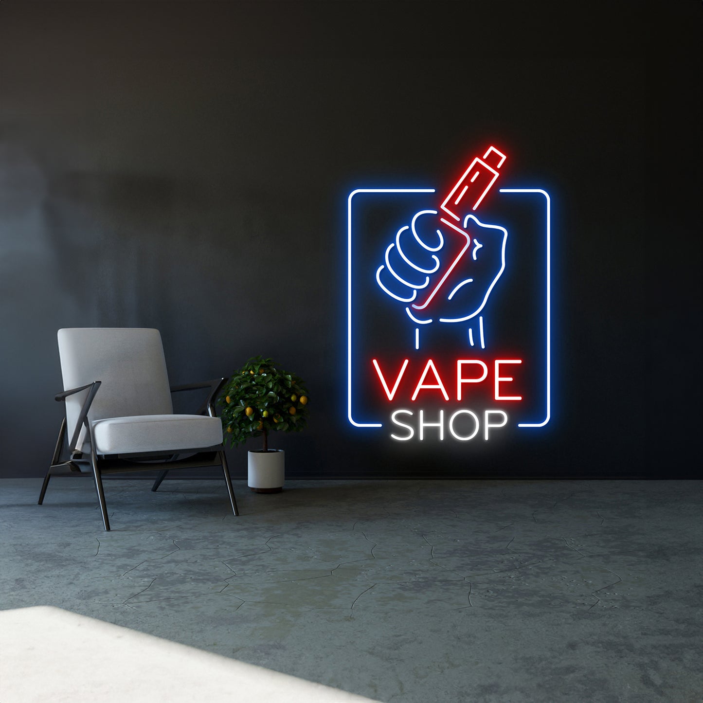 Smoke Shop Led Sign Weed Shop Neon Sign