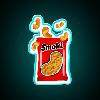 Smoki Snack Food Led Neon Sign Rgb Color - Shineneon