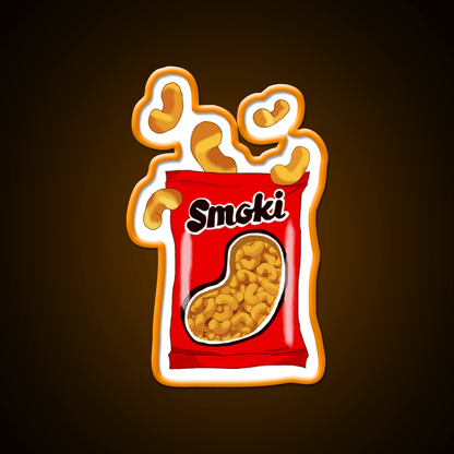 Smoki Snack Food Led Neon Sign Rgb Color - Shineneon