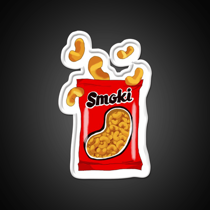 Smoki Snack Food Led Neon Sign Rgb Color - Shineneon