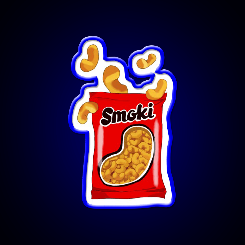 Smoki Snack Food Led Neon Sign Rgb Color - Shineneon