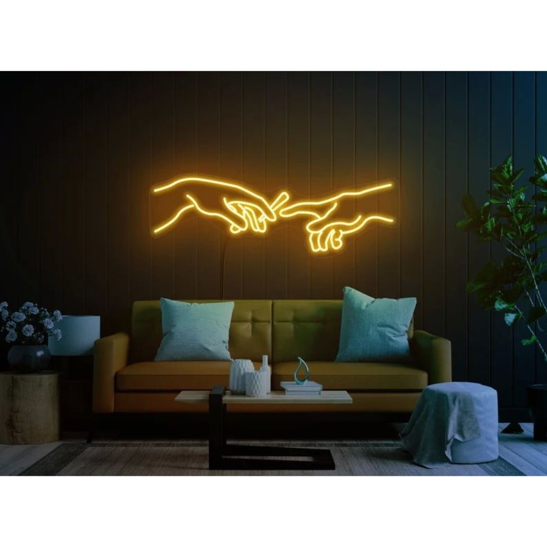 Smoking Hand Led Sign Business Neon Signs - Shineneon