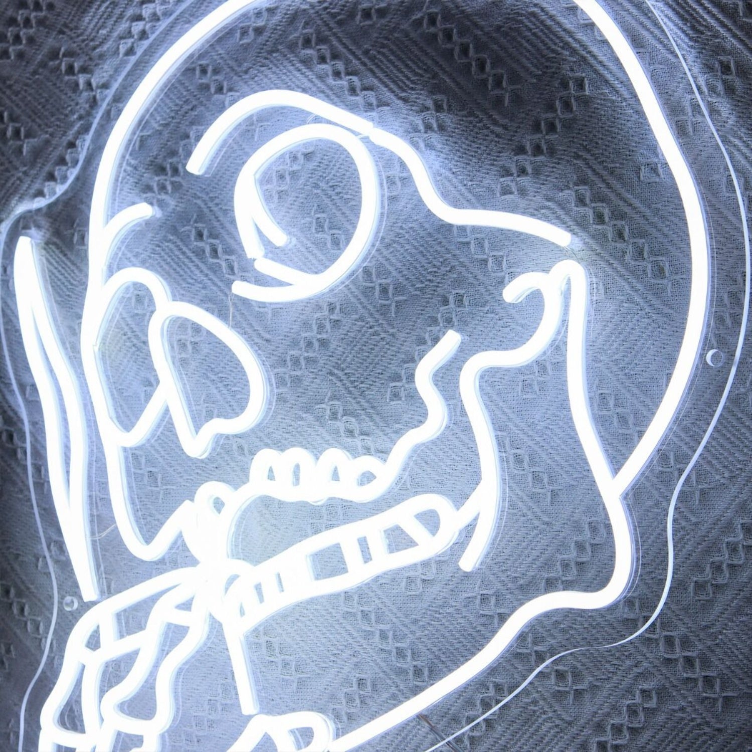 Smoking Skull Sign Skeleton Halloween Neon Sign | Shineneon
