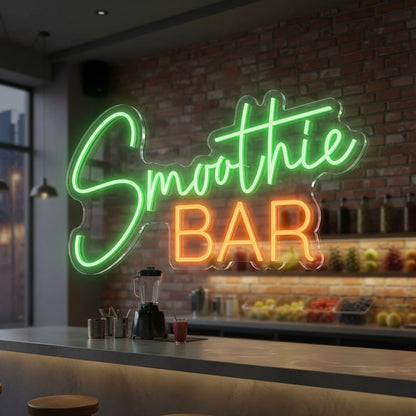 Smoothie Bar LED Neon Sign - 01 Original Product Image