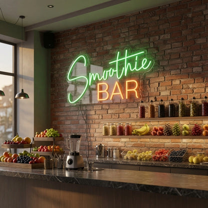 Smoothie Bar LED Neon Sign - 02 High-Converting Product Image